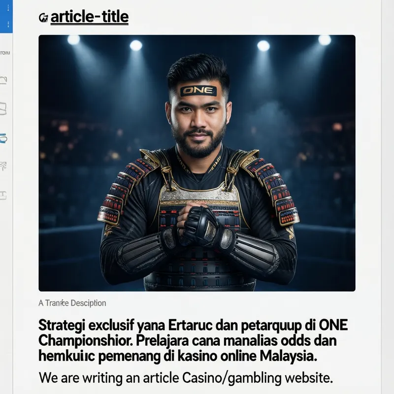 Tips Pertaruhan MMA